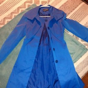 ELEGANT EVENING JACKET BLUE FROM ' LES MANTEAUX'